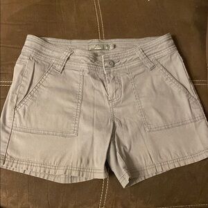 Prana Gray Cargo Shorts Versatile Casual Wear size 2